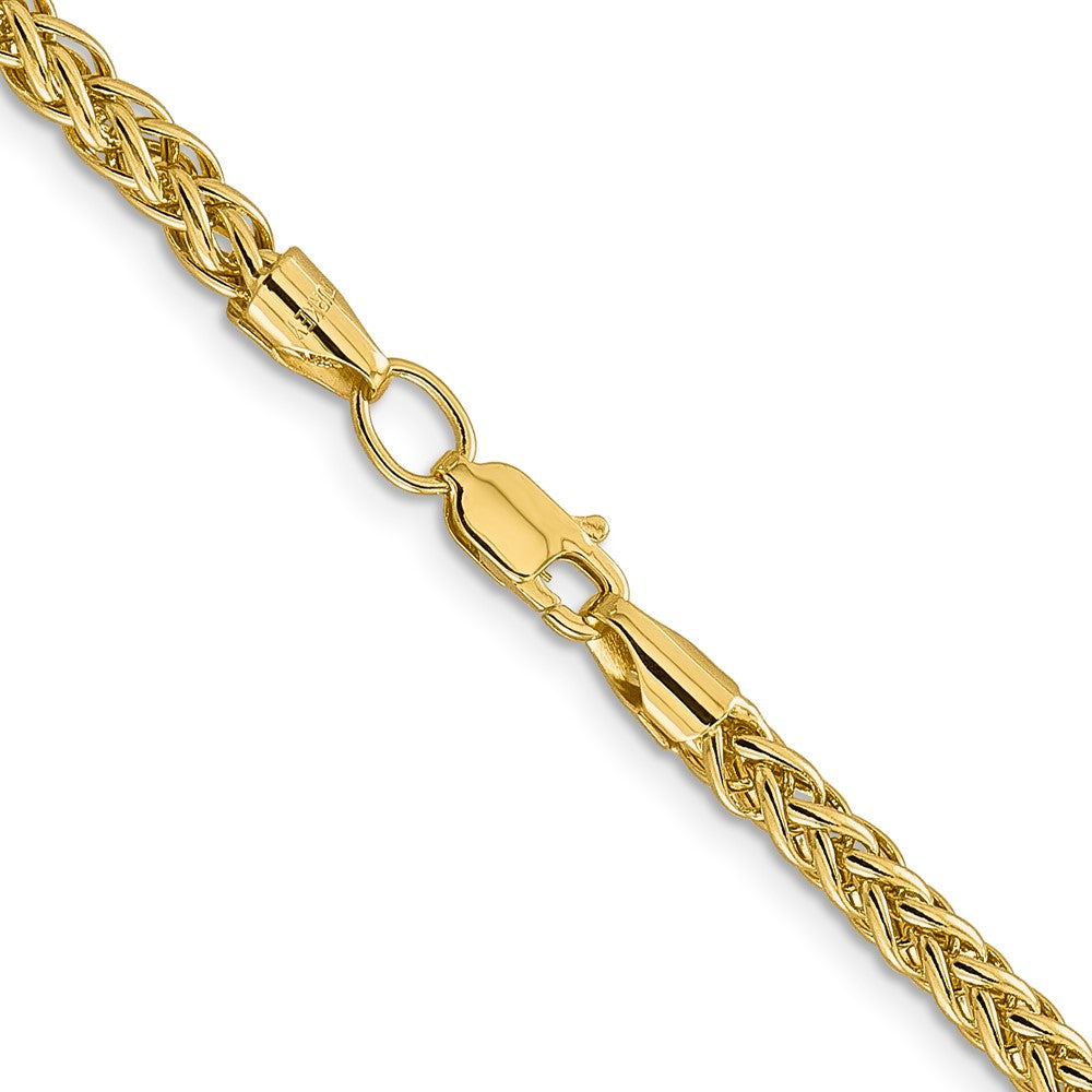 14K 18 inch 4.3mm Semi-Solid 3-Wire Wheat with Lobster Clasp Chain-BC177-20