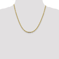 14k 3.7mm Semi-solid D/C Open Link Cable Chain-BC187-20