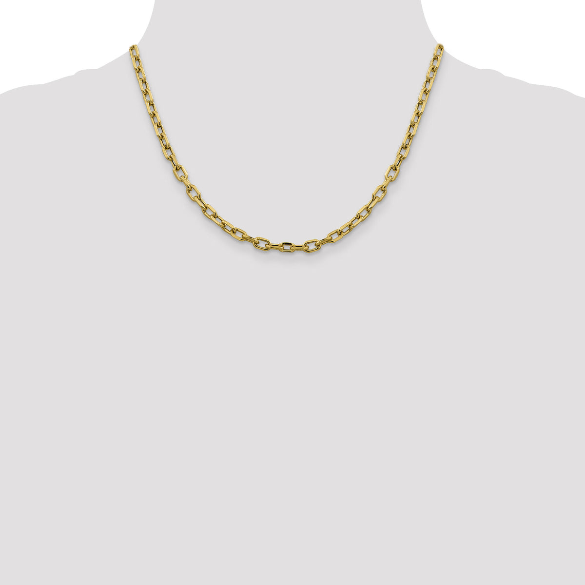14k 4.9mm Semi-solid D/C Open Link Cable Chain-BC188-18