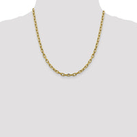 14k 4.9mm Semi-solid D/C Open Link Cable Chain-BC188-20