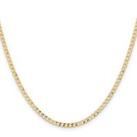 14k 2.85mm Semi-Solid Curb Chain-BC192-20