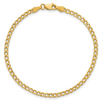 14k 2.85mm Semi-Solid Curb Chain-BC192-8
