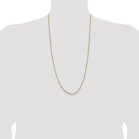14k 1.85mm Semi-Solid Curb Chain-BC193-28