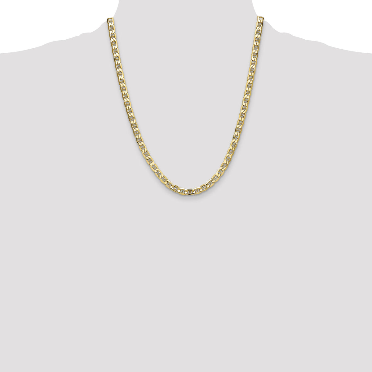 14k 6.25mm Semi-Solid Anchor Chain-BC196-22