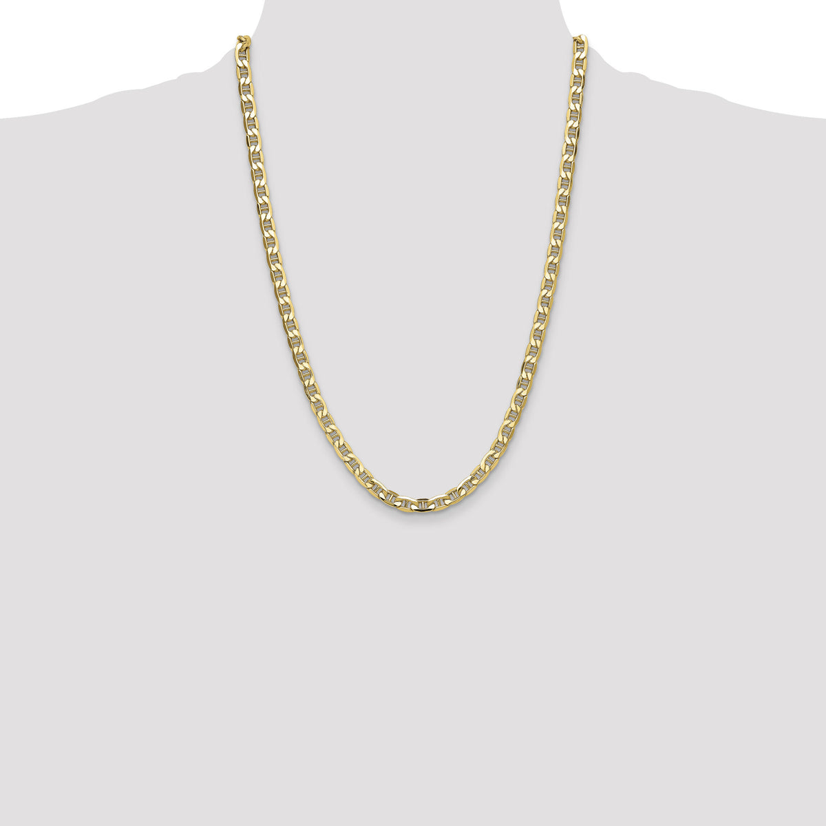 14k 6.25mm Semi-Solid Anchor Chain-BC196-24