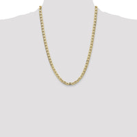 14k 6.25mm Semi-Solid Anchor Chain-BC196-24