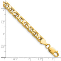 14k 6.25mm Semi-Solid Anchor Chain-BC196-7