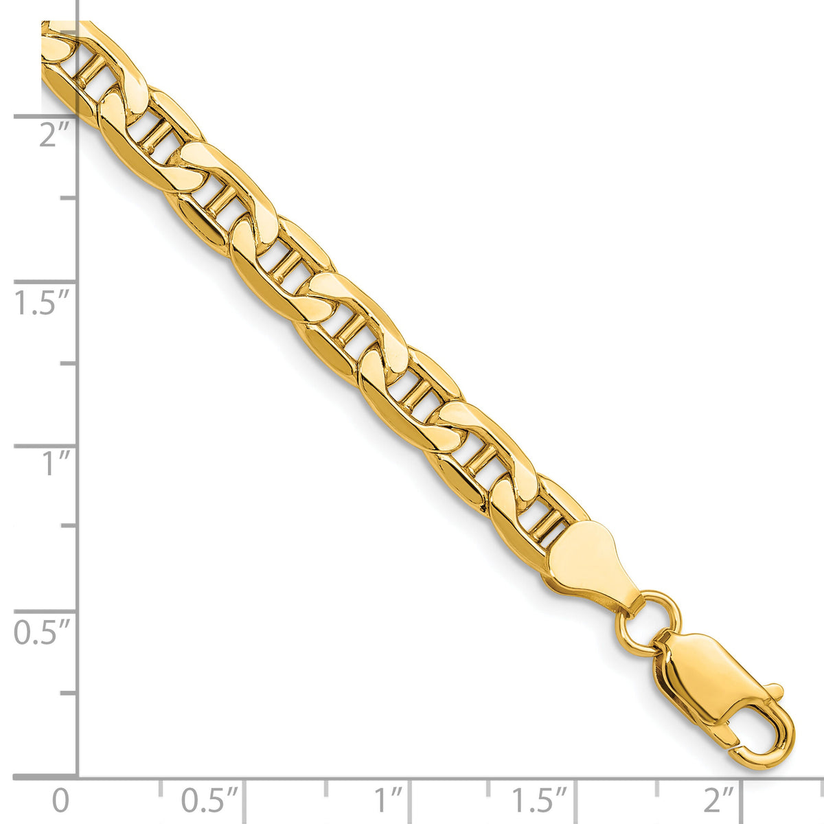 14k 6.25mm Semi-Solid Anchor Chain-BC196-9