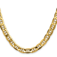 14k 8.25mm Semi-Solid Anchor Chain-BC198-20
