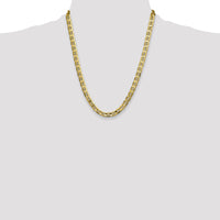 14k 8.25mm Semi-Solid Anchor Chain-BC198-22