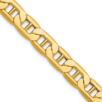 14k 8.25mm Semi-Solid Anchor Chain-BC198-24