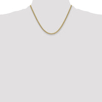 14k 3.5mm Semi-Solid Miami Cuban Chain-BC199-18