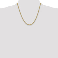 14k 3.5mm Semi-Solid Miami Cuban Chain-BC199-20