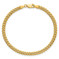 14k 3.5mm Semi-Solid Miami Cuban Chain-BC199-7