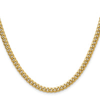 14k 4.5mm Semi-Solid Miami Cuban Chain-BC200-26