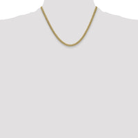14k 4.5mm Semi-Solid Miami Cuban Chain-BC200-18