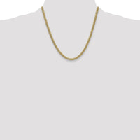 14k 4.5mm Semi-Solid Miami Cuban Chain-BC200-20