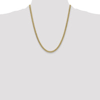 14k 4.5mm Semi-Solid Miami Cuban Chain-BC200-22