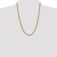 14k 4.5mm Semi-Solid Miami Cuban Chain-BC200-24