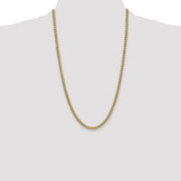 14k 4.5mm Semi-Solid Miami Cuban Chain-BC200-26