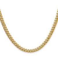 14k 5.25mm Semi-Solid Miami Cuban Chain-BC201-18