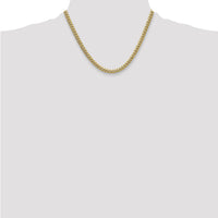 14k 5.25mm Semi-Solid Miami Cuban Chain-BC201-18