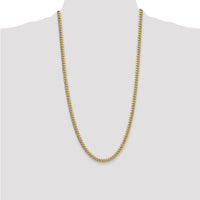 14k 5.25mm Semi-Solid Miami Cuban Chain-BC201-28