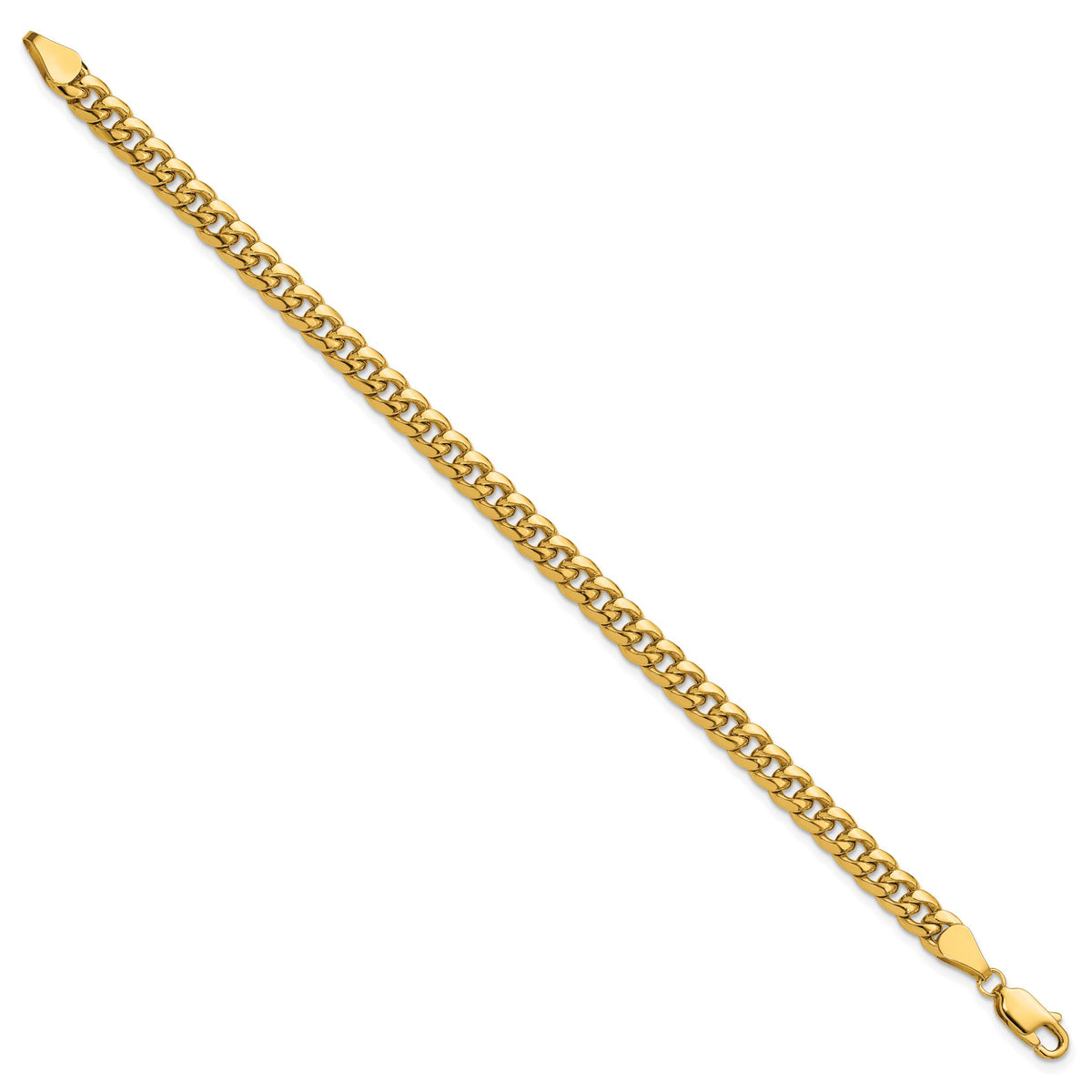 14k 5.25mm Semi-Solid Miami Cuban Chain-BC201-9