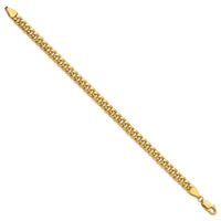14k 5.25mm Semi-Solid Miami Cuban Chain-BC201-9