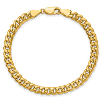 14k 5.25mm Semi-Solid Miami Cuban Chain-BC201-9