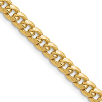 14k 5.25mm Semi-Solid Miami Cuban Chain-BC201-18