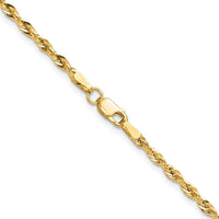14ky 2.5mm Semi-Solid Rope Chain-BC202-16