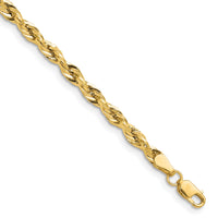 14ky 3.5mm Semi-Solid Rope Chain-BC203-16