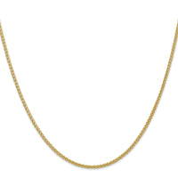 14k 2mm Semi-Solid Wheat Chain-BC76-24