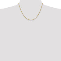 14k 2mm Semi-Solid Wheat Chain-BC76-18