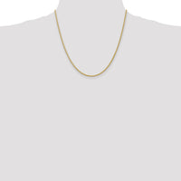 14k 2mm Semi-Solid Wheat Chain-BC76-20