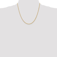 14K 20 inch 2mm Semi-Solid Wheat with Lobster Clasp Chain-BC76-20