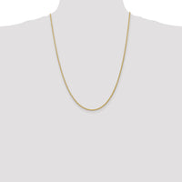 14k 2mm Semi-Solid Wheat Chain-BC76-24