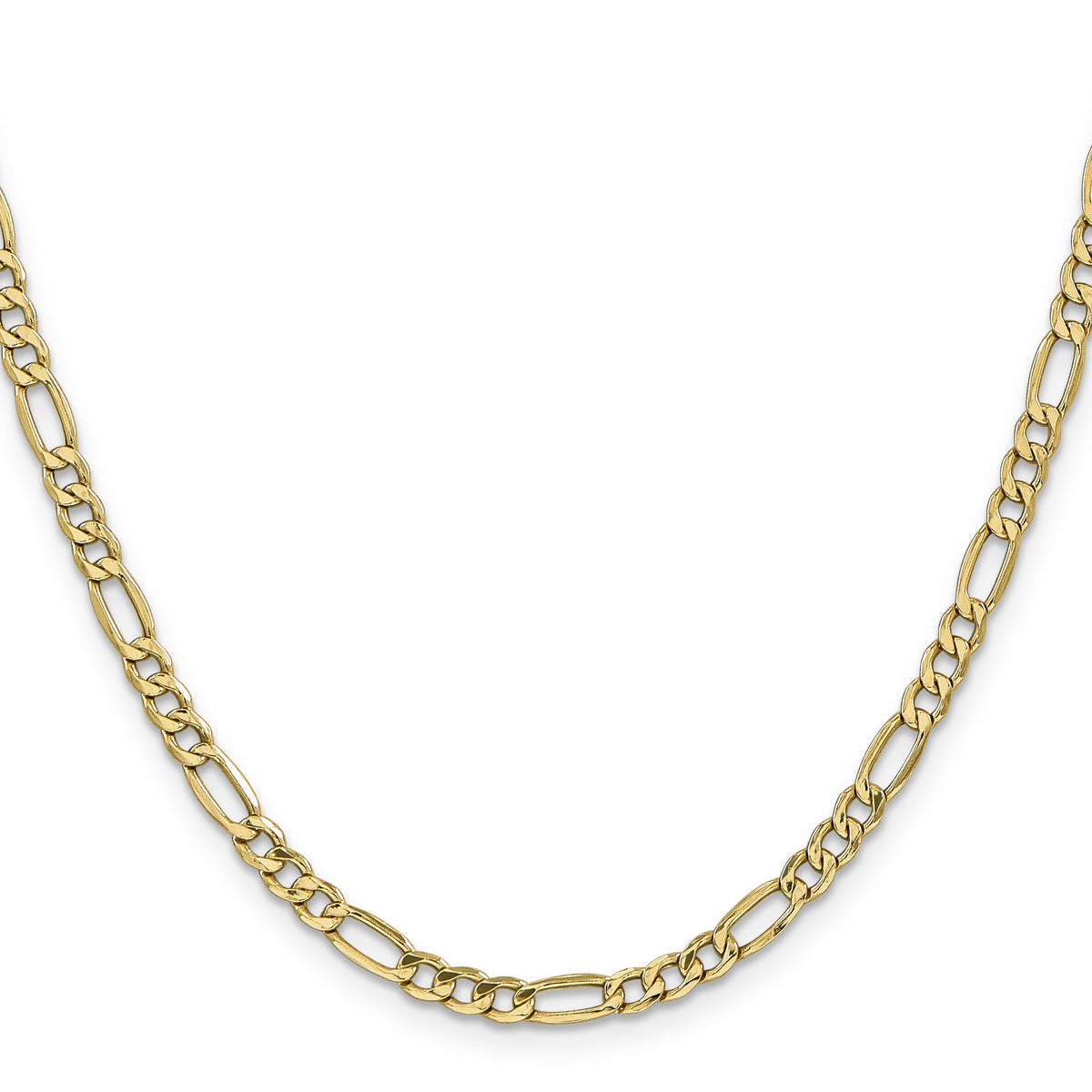 14k 4.2mm Semi-Solid Figaro Chain-BC94-18
