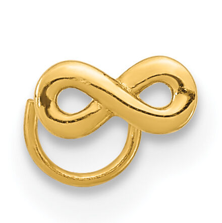 14K 22 Gauge Infinity Nose Ring Body Jewelry-BD163