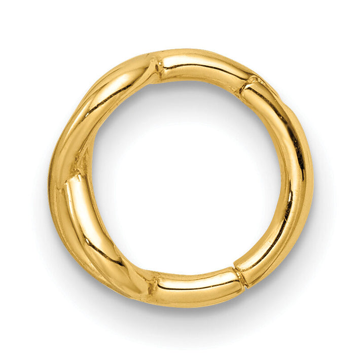 14k 16 Gauge Infinity Symbol Cartilage Ring-BD191