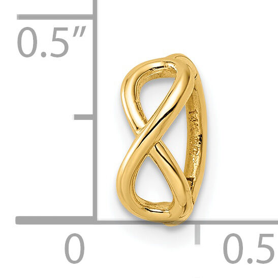 14k 16 Gauge Infinity Symbol Cartilage Ring-BD191