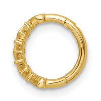 14k 16 Gauge CZ Cartilage Ring-BD193