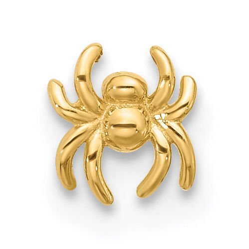 14k 22 Gauge Polished Spider Nose Stud-BD242