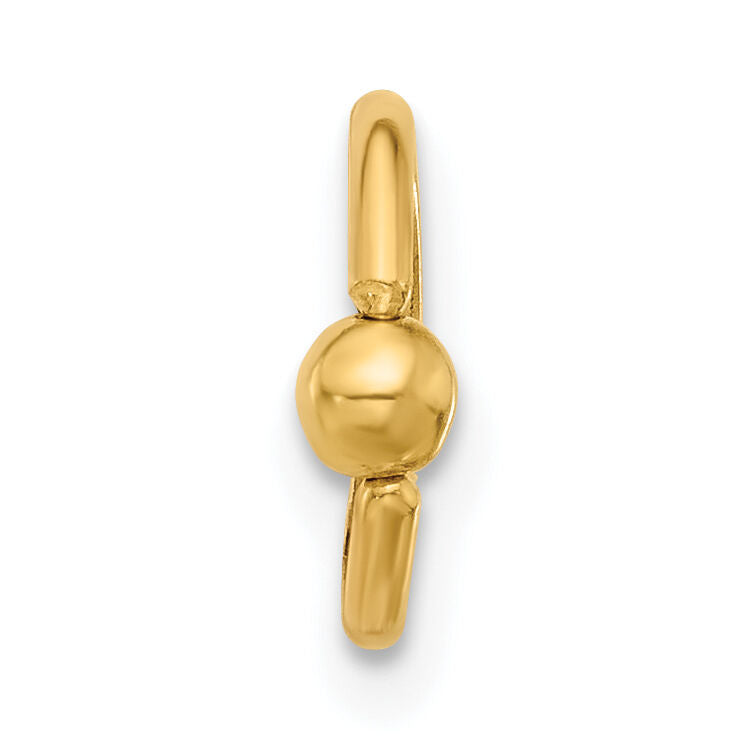 14K 16 Gauge Polished Septum Cartilage Ring-BD273