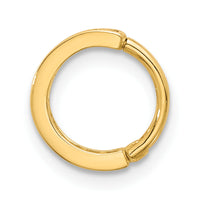 14k 18 Gauge Polished CZ Hinged Cartilage Ring-BD277
