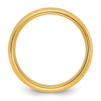 14KY 5.5mm Bevel Edge Comfort Fit Band-BEC055