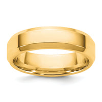 14KY 5.5mm Bevel Edge Comfort Fit Band-BEC055