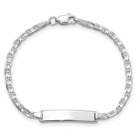 14k WG Anchor Link ID Bracelet-BID104W-6