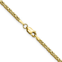14k 2mm Byzantine Chain-BIZ050-22